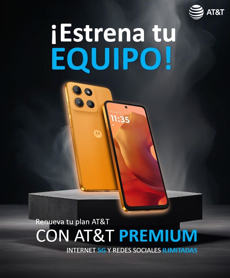 Estrena tu equipo AT&T Premium